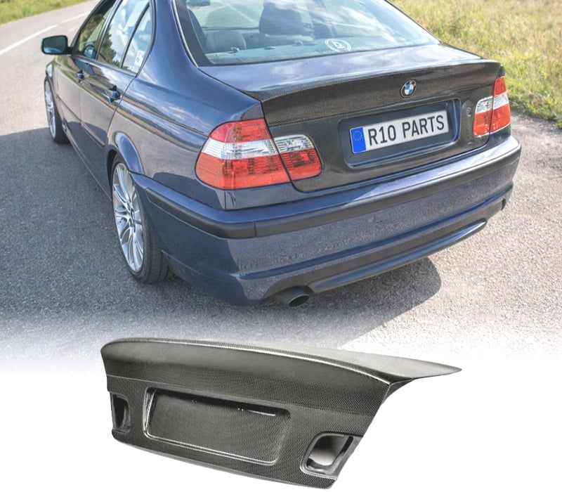 PORTA DA BAGAGEIRA BMW E46 LOOK CSL 98-05 CARBONO