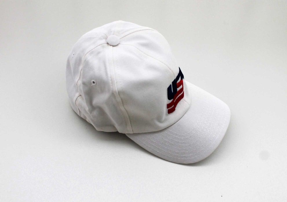 Czapka z daszkiem USA pełna FULL BRIM CAP Biała