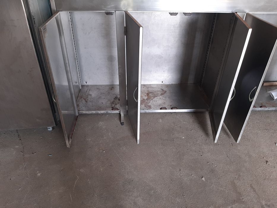 Bancada ou armario totalmente fechado