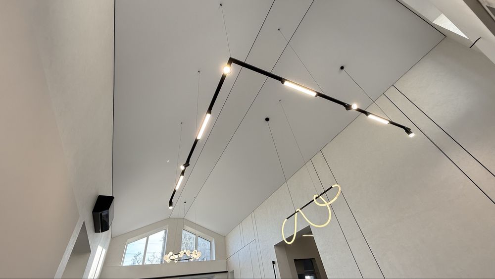 Натяжні стелі, натяжные потолки