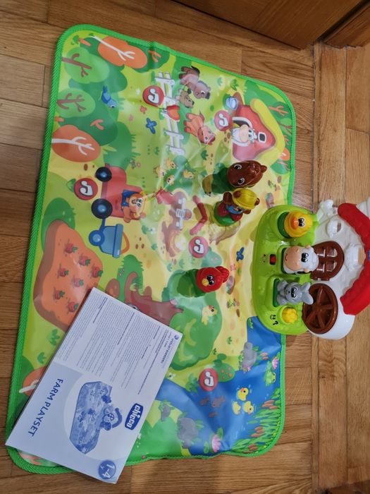 Brinquedo Tapete Chicco Animais Quinta