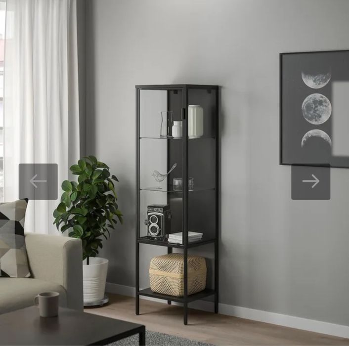 Вітрина IKEA RUDSTA шафа витрина шкаф