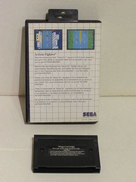 Sega Master System Action Fighter Game64551548427906121