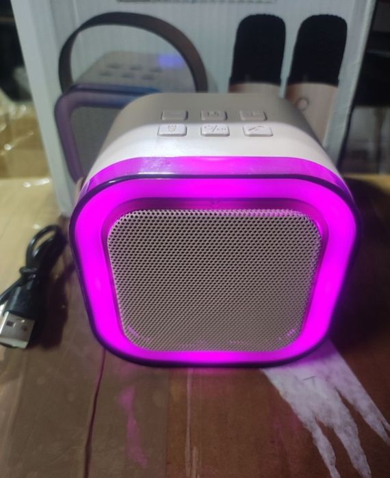Karaoke Mini coluna com micro