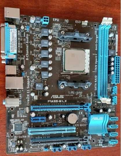 Сборка ПК: Мать+ Проц с охлад. +Куллер +DDR3 (2шт)