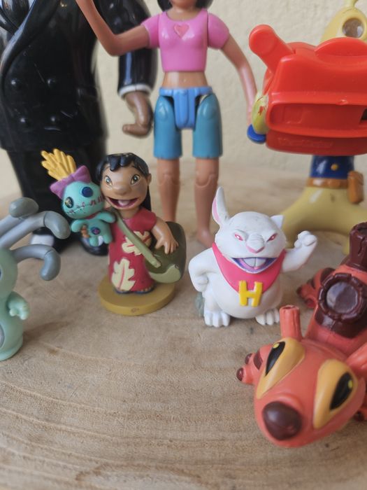 Lilo & Stitch Figures Lot - McDonald's 2002 + Disney + Experiments