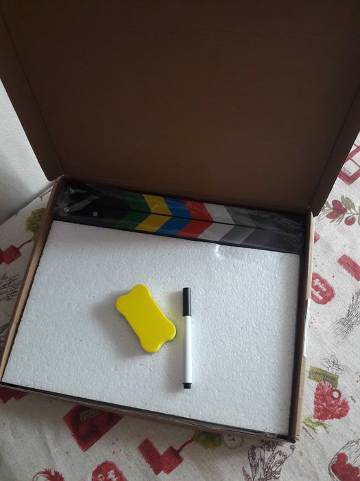 Claquete de cinema NOVA