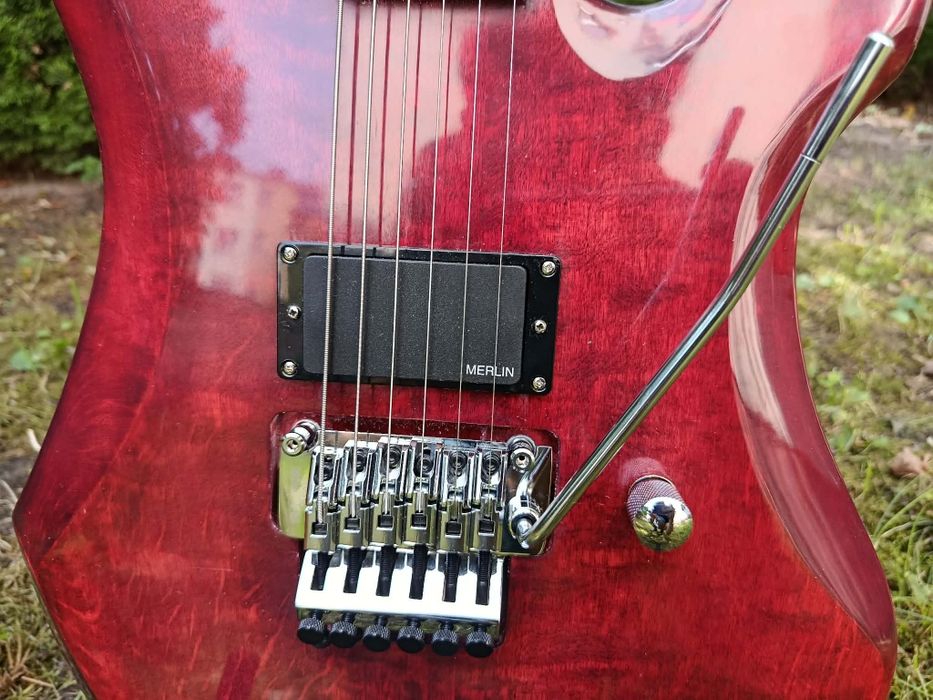 Gitara lutnicza Vooytzeenski Guitars - Dracul + case