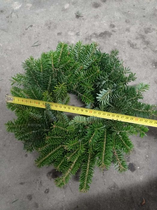 Wianki z jodły zestaw 2 duzych