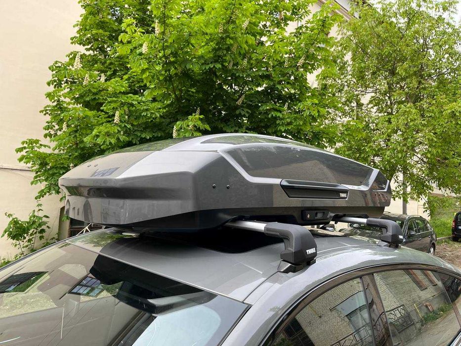 Бокс  Thule Motion Force 3 M L XL XXL LOW  Black Titan на дах авто