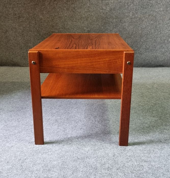 Duński Stolik/Szafka lata 70 Teak Mid Century