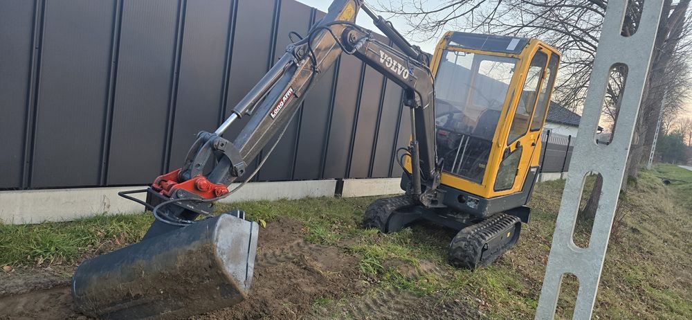 Minikoparka Volvo 2t Loong Ramie  Mocna koparka