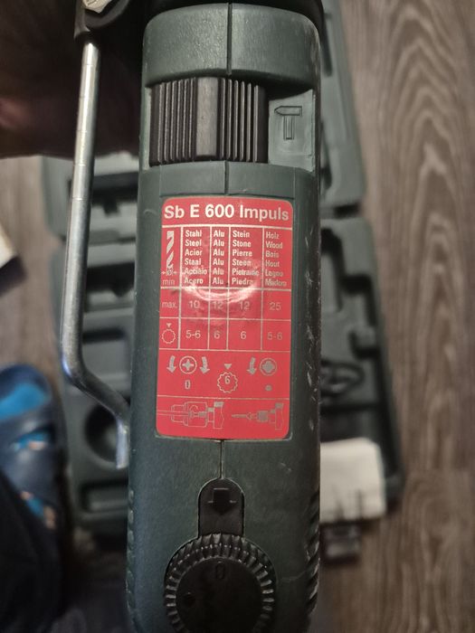 Ударна дрель Metabo Sb E 600 Impuls