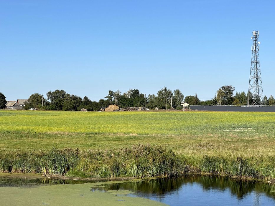 Земельна ділянка комерційного приз-ня 3,38 га фасад траса Київ-Чоп