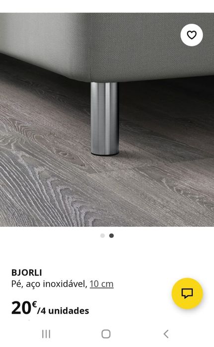 Conjunto de pés BJORLI | IKEA