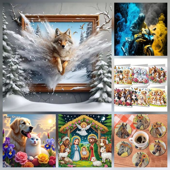 Алмазна мозаїка ( вишивка)