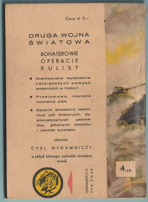 Żółty tygrys - MACZUGA - 1968