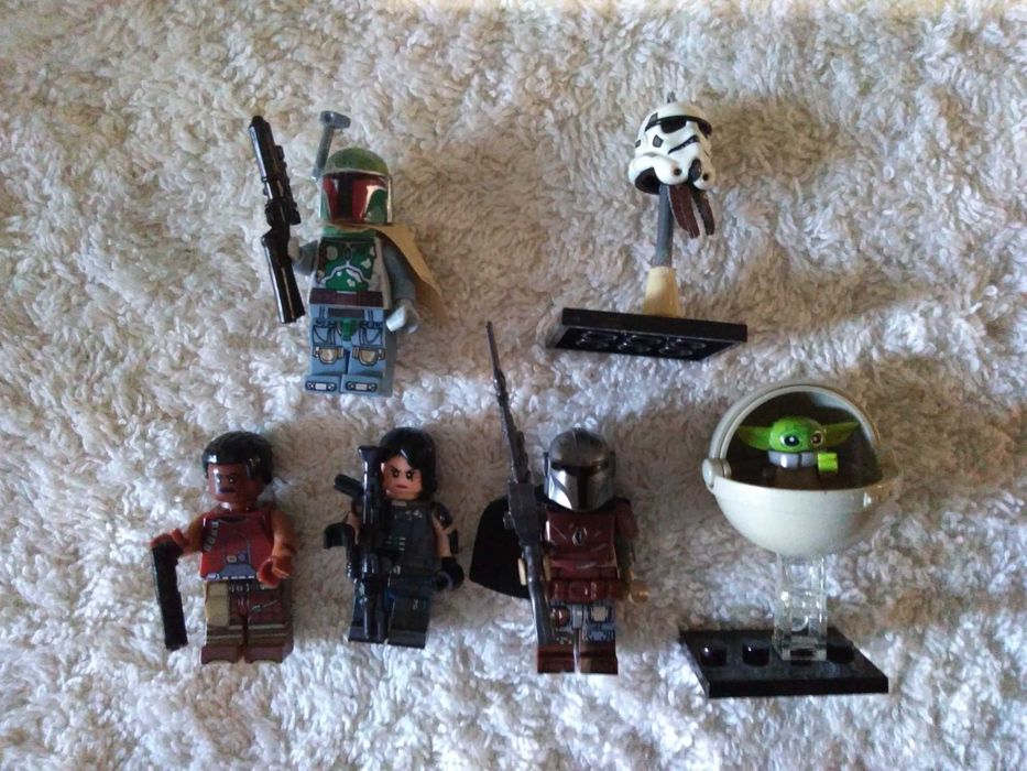 Figuras e mini naves Lego Star Wars