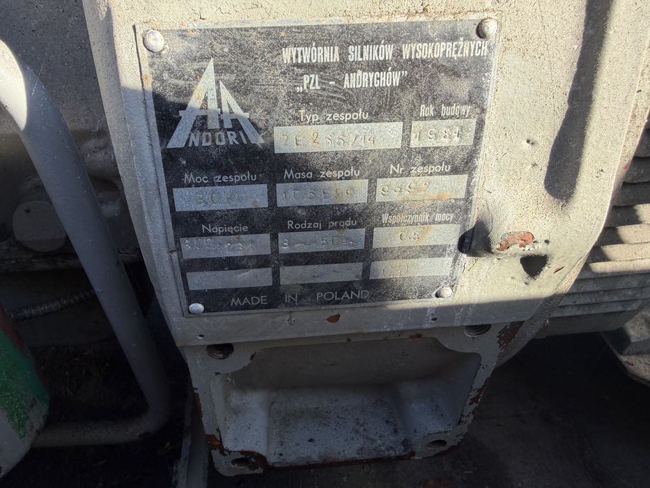 Agregat prądotwórczy