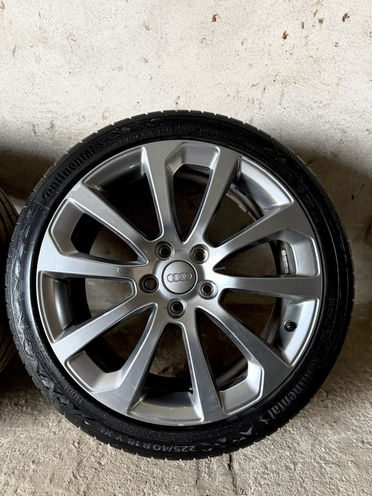 Oryginalne koła felgi Audi 18" 5x112 ET54 + Opony Continental