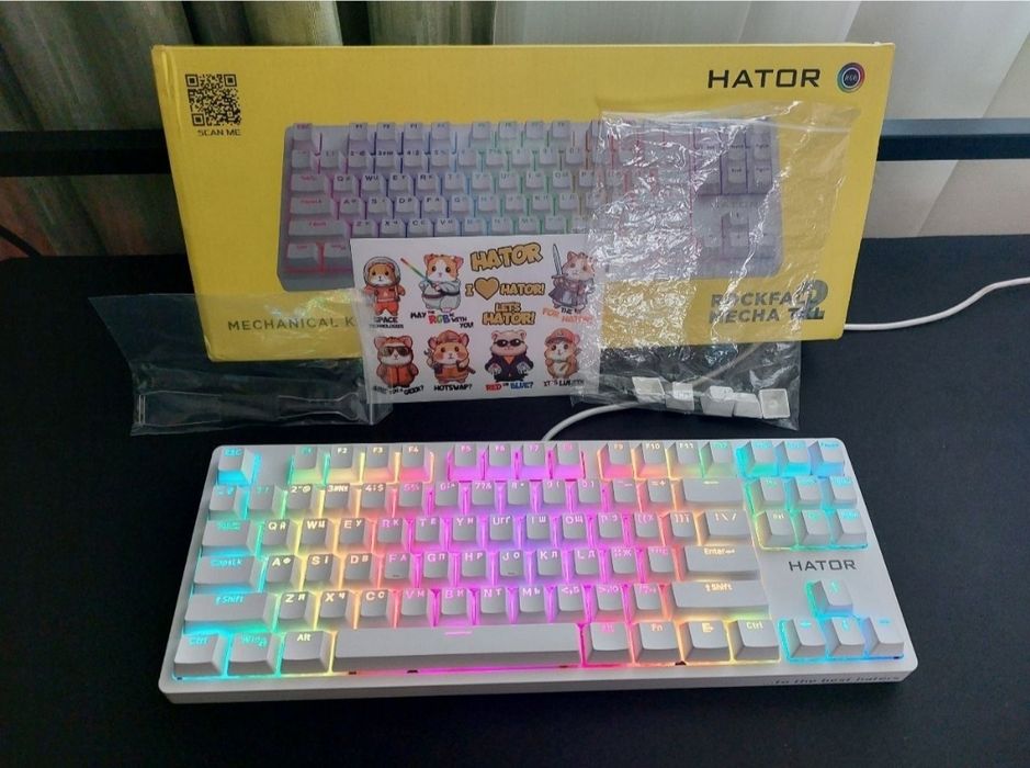 В наявності є ігрові девайси від hator!!!