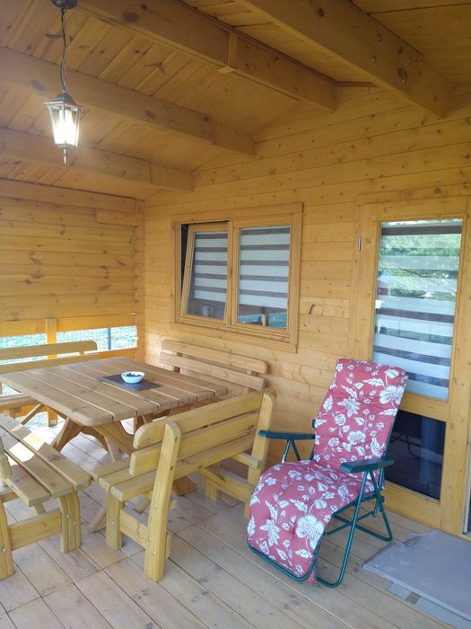 Wynajmę domek drewniany nad jeziorem w Powidzu