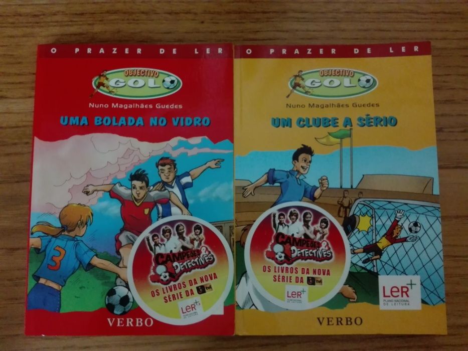2 Livros Objectivo Golo