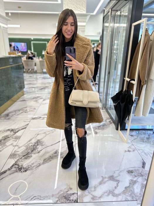 Пальто тедди Michael kors