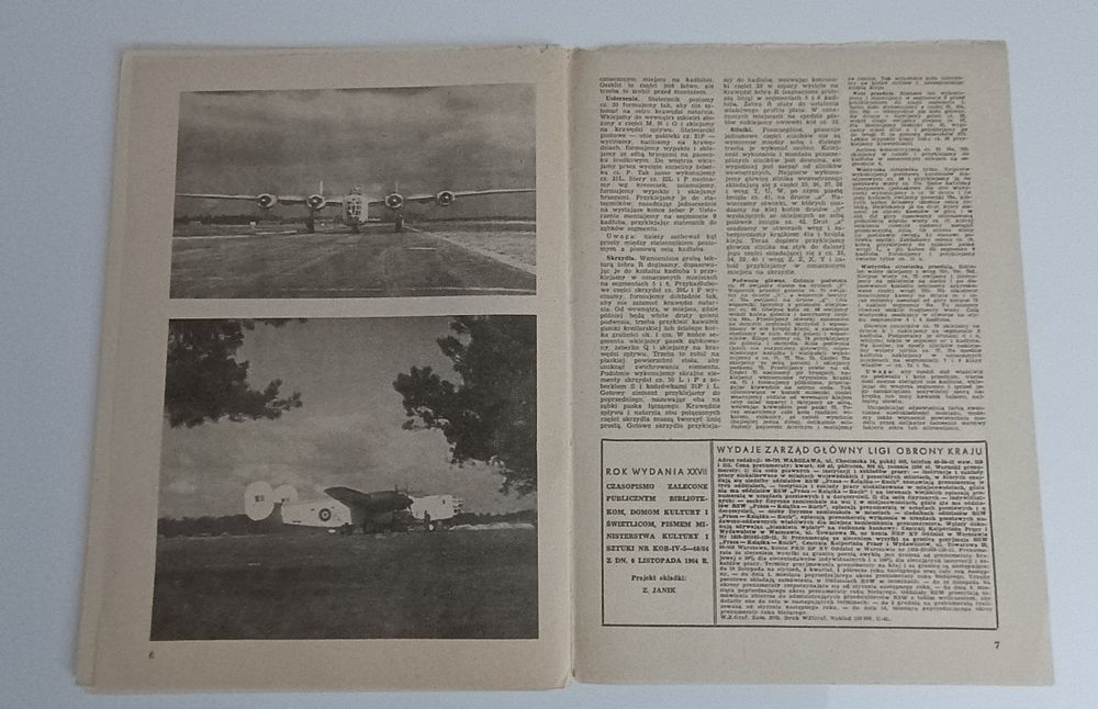 Mały Modelarz 11-12/1988 – Ciężki Samolot Bombowy B-24. Liberator
