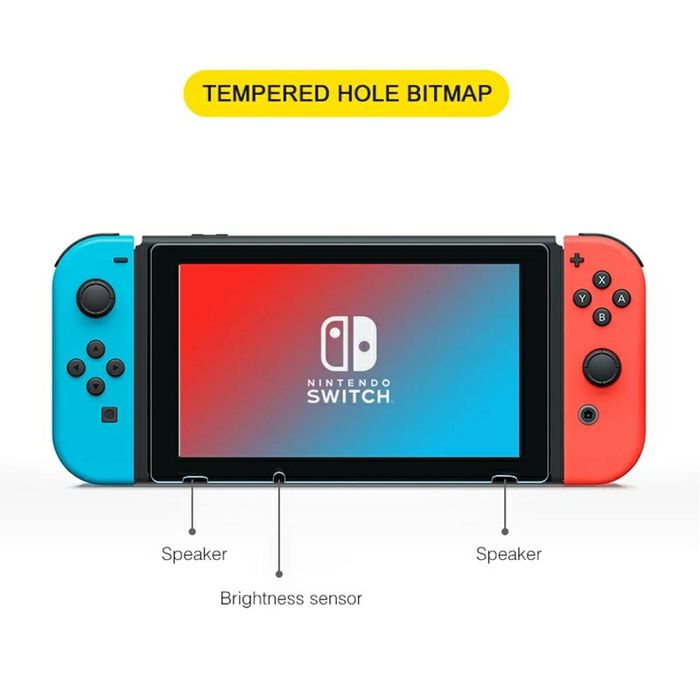 Película de vidro para proteção de ecrã Nintendo Switch