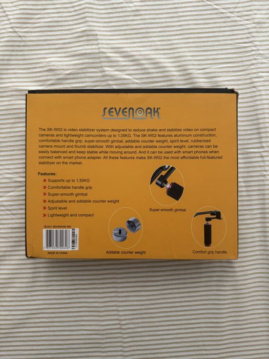 Estabilizador de Câmara Sevenoak SK-W02