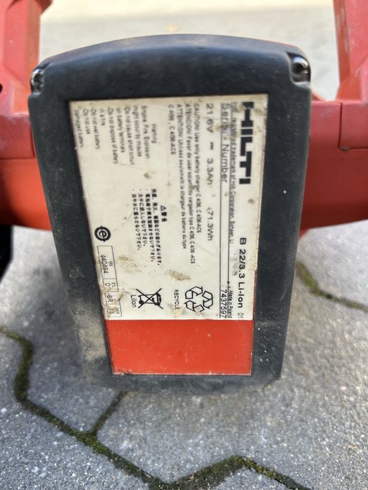 Lampa budowlana Hilti SL 6-22 z akumulatorem