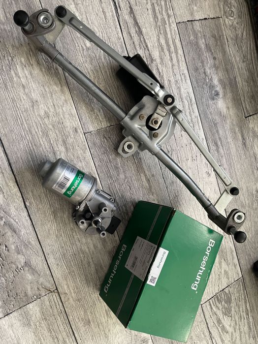 Mechanizm Wycieraczek Przód + Nowy Silnik Borsehung 1J1 955 113 C Vag Seat Skoda Audi Volkswagen