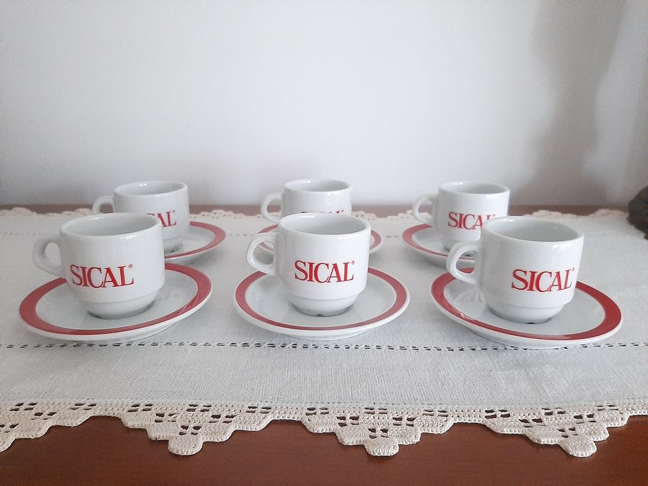 Chávenas de café Sical