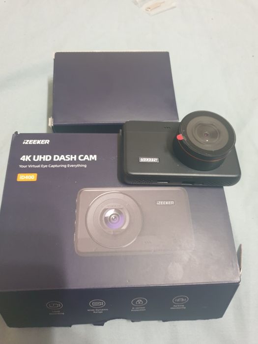 Відеореєстратор 4k ,IZEEKER  ID400  Реєстратор дзеркало.,