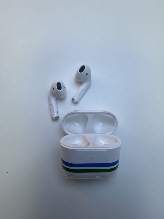 Słuchawki bezprzewodowe białe jak AirPods 3 ANC (4 PRO ANC) z kablem