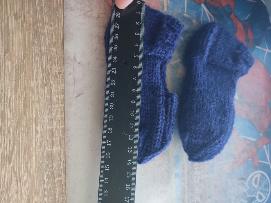 Носочки  вязаные