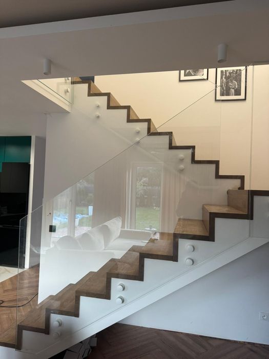 Balustrada szklana ,barierka na balkon, schody,balkon francuski,