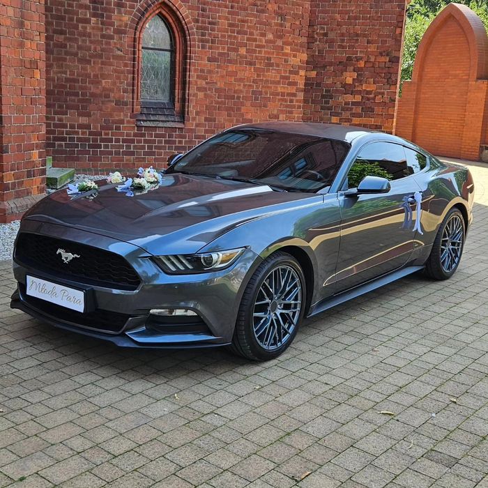 Auto do ślubu, ford Mustang, wynajem auta, samochód na wesele. Cabrio