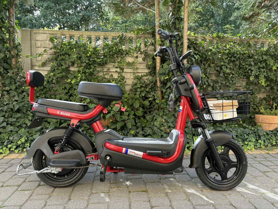 SKUTER ELEKTRYCZNY 500W | E-KUGE | Homologacja drogowa | Raty Dostawa