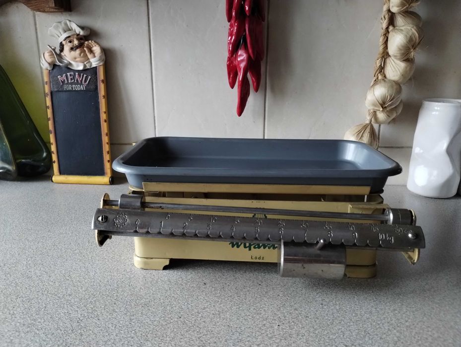 Oryginalna Waga Wifama Łódź ponad 40 lat w moim domu