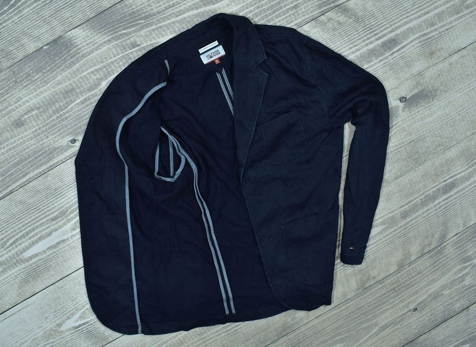 Tommy Hilfiger Bawełniana Lekka Marynarka Męska S
