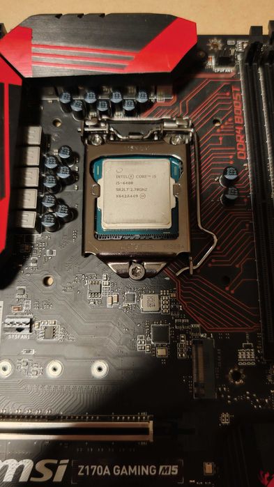 Płyta główna MSI Z170 + Intel i5 6400 procesor