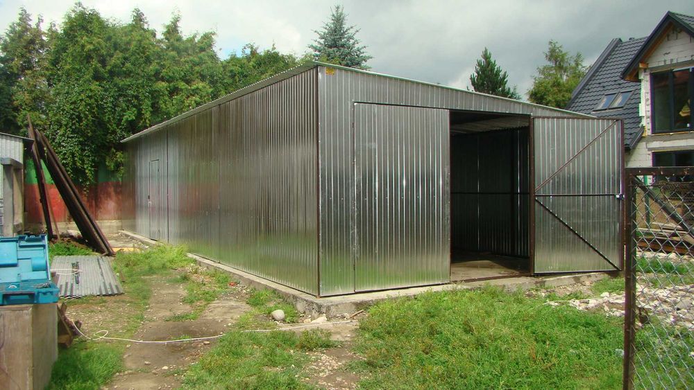 Garaż Blaszany , Hala Blaszana , Magazyn Blaszany ,OCYNK - GRZYWSTAL