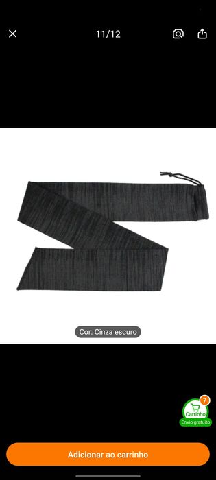 Bolsa espingarda/cinto para cartuchos 12mm