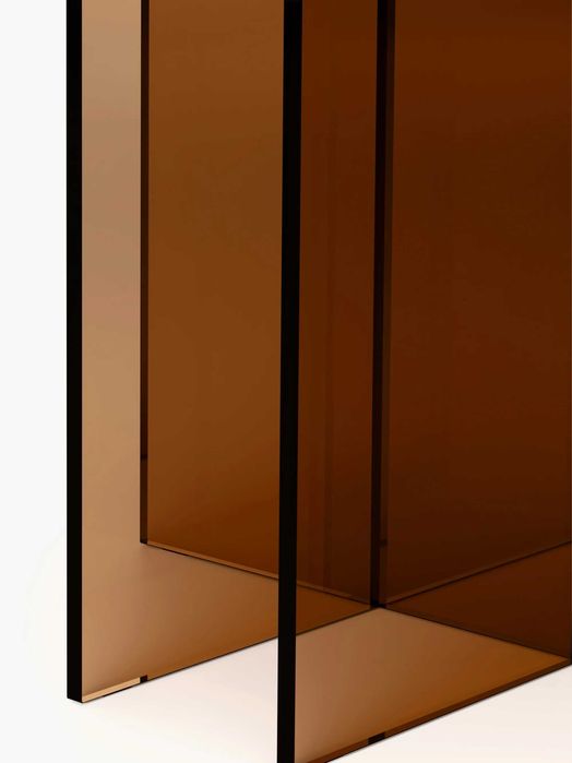 Okrągły stół do jadalni ze szkła Anouk ś.120cm (Westwing)