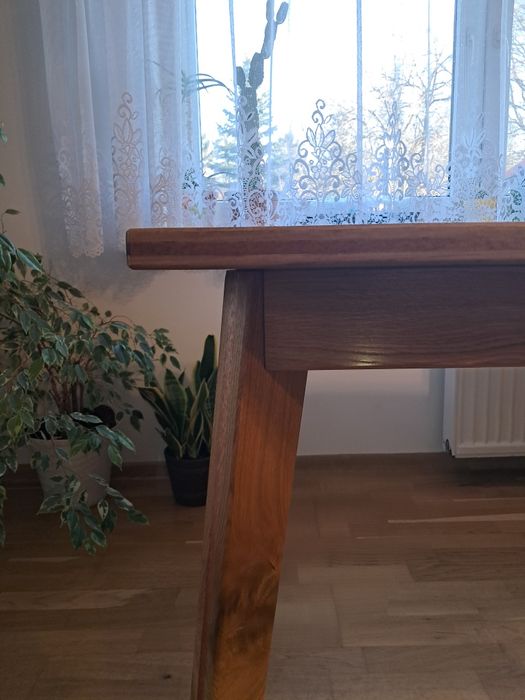 Stół dębowy lakierowany 200x79