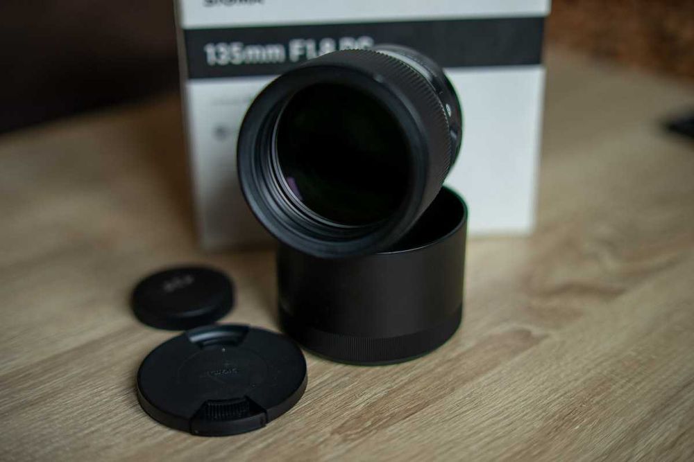 Obiektyw Sigma 135 1.8 do sony FE, sony e, na gwarancji