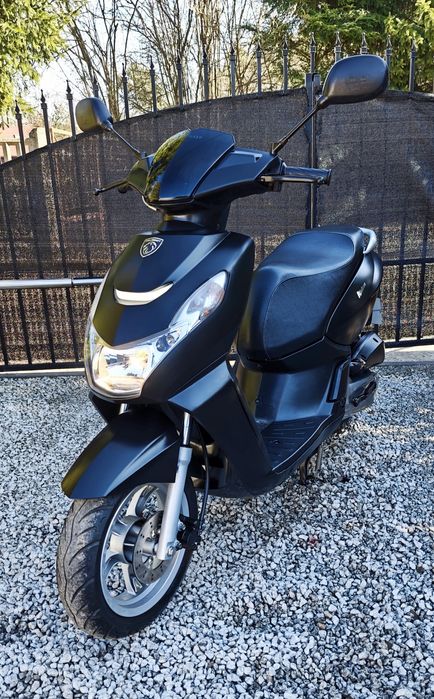 Skuter Peugeot Kisbee 50cc 2021r 3700km! Wtrysk LED!