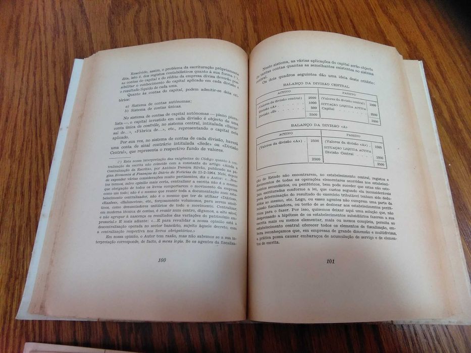 A contabilidade face à lei fiscal 1964